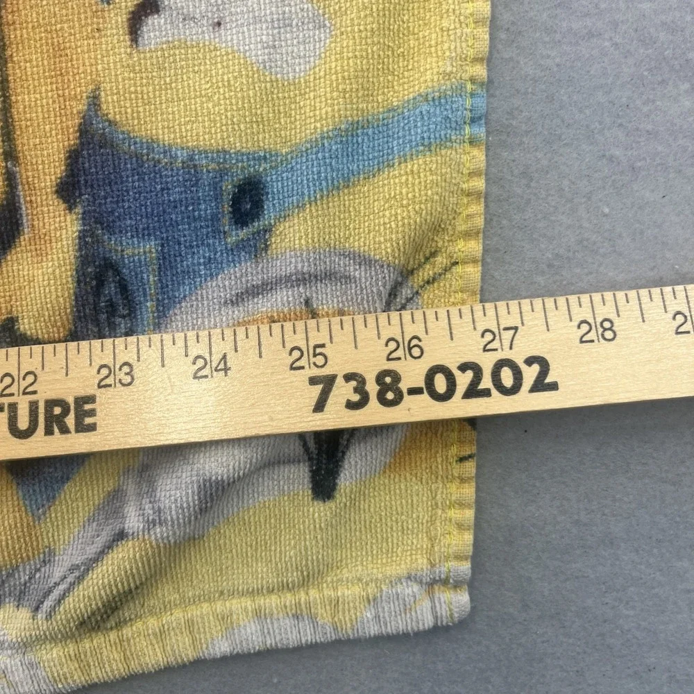 Minions Beach Towel Despicable Me Yellow Blue Kids Bath Towel 28x54 Cartoon